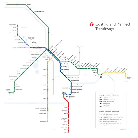 Metro Transit Map