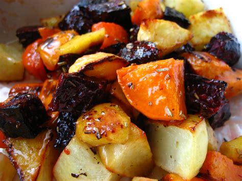 Home Cooking In Montana Roasted Root Vegetables With Orange Maple Glaze