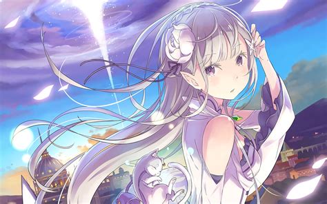 Anime Rezero Starting Life In Another World Hd Wallpaper By Gashin