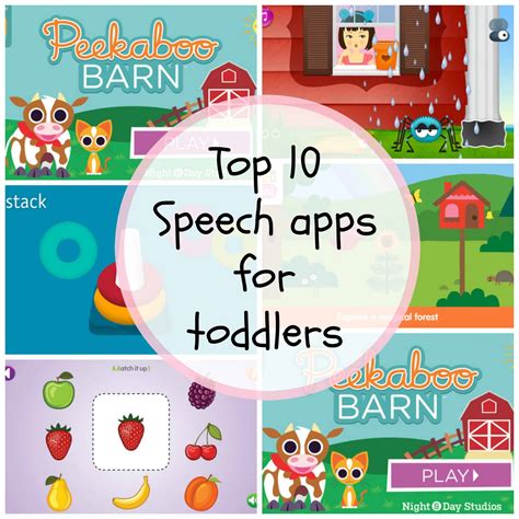 Top free apps for language therapy! Top 10 Speech and Language Apps for Toddlers - The ...
