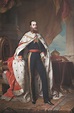 Retrato de Maximiliano de Habsburgo, Albert Graefle, oleo sobre tela ...