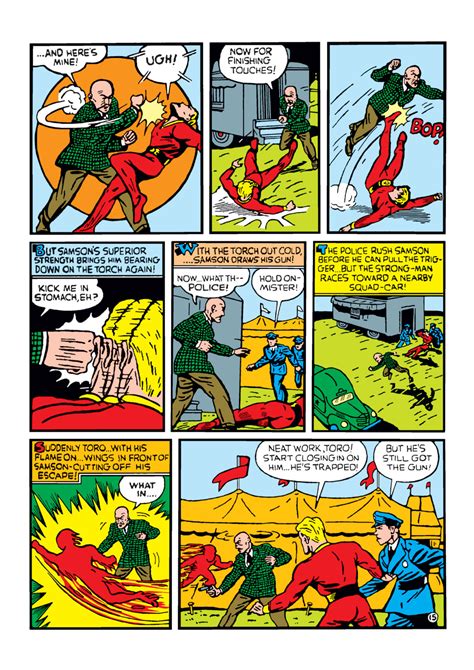 Read Online The Human Torch 1940 Comic Issue 2