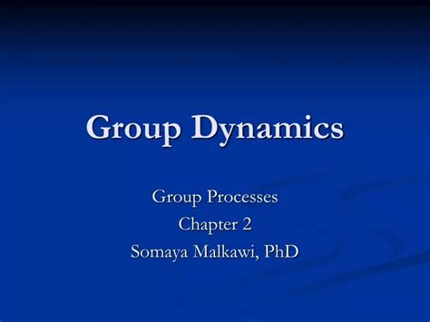 Ppt Group Dynamics Powerpoint Presentation Free Download Id9443220