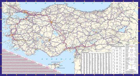 Türkiye Otoyol Haritası Yolcu360 Blog