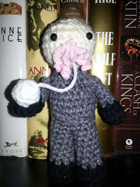 Doctor Who Inspired Crochet Ood Plushie Amigurumi Etsy Doctor Who