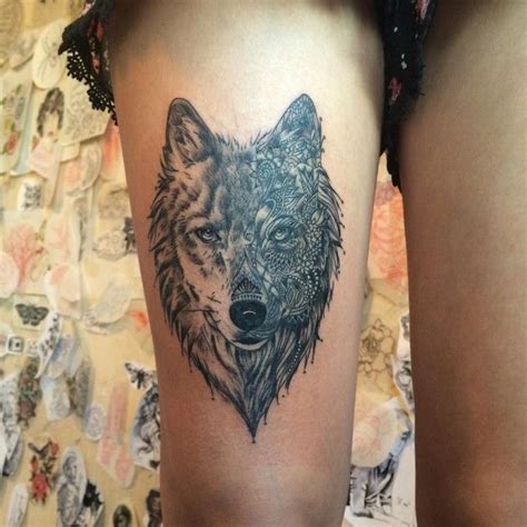 In the wild, a lone wolf is one without a pack. 45 Awesome Tribal Lone Wolf Tattoo Designs and Meanings ...