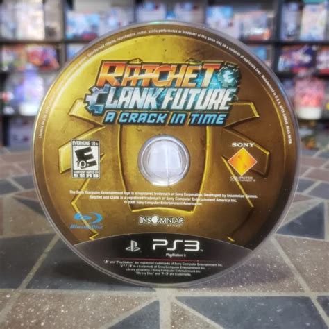 Ratchet And Clank Future A Crack In Time Sony Playstation 3 2009 Disque Ps3 Uniquement Eur 8