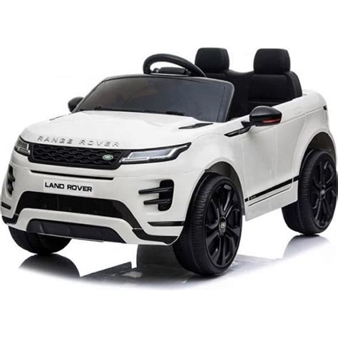 Range Rover Evoque 12 V Blanc 2 Places Voiture Électrique Pour Enfant