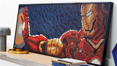 Lego® Art Marvel Studios Iron Man 31199 Reveal Trailer Youtube