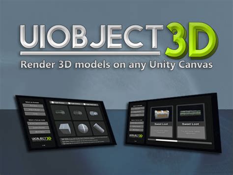 All the objects on this site are completely free (confirmed with owners of the site) although at the moment. UIObject3D: Render 3D Models on any Unity UI Canvas - Free ...