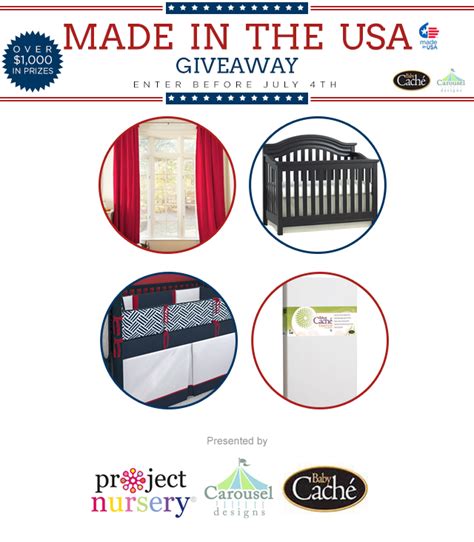 Made In The Usa Giveaway Project Nursery