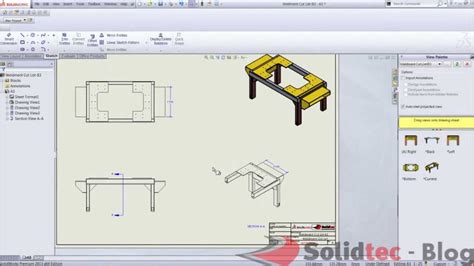Creating Isometric Section Views In Solidworks 2013 Youtube