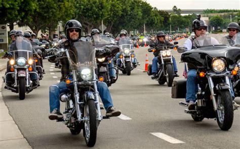 Black Harley Davidson Riders Stock Photos Pictures And Royalty Free