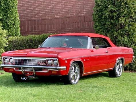 1966 Chevrolet Impala Convertible Red For Sale Chevrolet Impala 1966