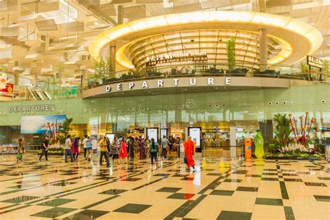 Interior Of Changi Airport Singapore Changi Airport Is The Primary