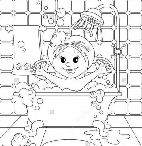 9 Baby Girl Coloring Pages  Ai Illustrator Download