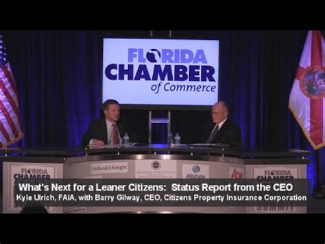 Citizens property insurance was created as a last resort for florida residents who are unable to find insurance in the private sector. 2015 Insurance Summit - Barry Gilway, Citizens Property Insurance Corporation - YouTube