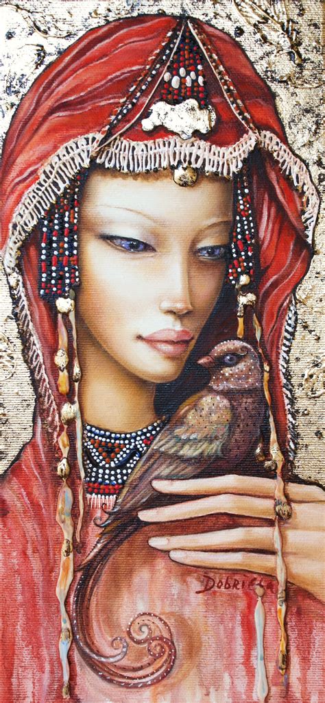 " An exquisite bird " Oil Painting Portrait, Portrait Drawing, Painting