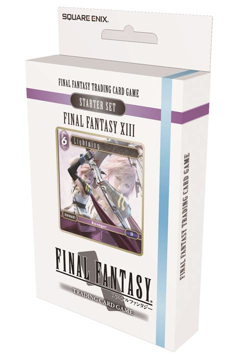 We did not find results for: FINAL FANTASY TRADING CARD GAME STARTER DECK: FINAL FANTASY XIII FFTCG | Square Enix Store