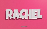 Download wallpapers Rachel, pink lines background, wallpapers with ...