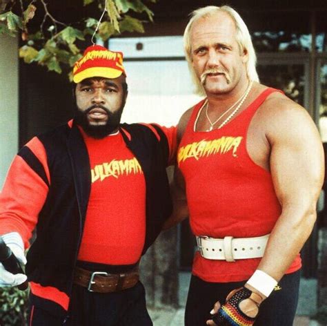 Mr T And Hulk Hogan 1986 Hulk Hogan Wwf Superstars Pro Wrestling