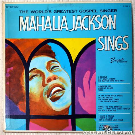 Mahalia Jackson ‎ Mahalia Jackson Sings Vinyl Lp Compilation