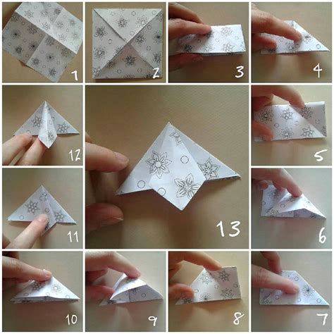 membuat hiasan dinding kamar origami