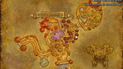 Orgrimmar Repair Location Classic Wow Youtube