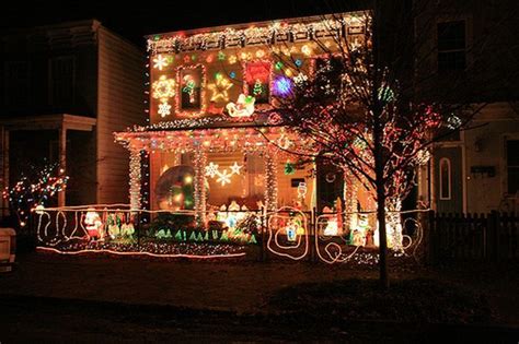 Residential Outdoor Christmas Light Display Outdoor Christmas