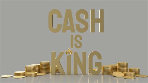 Cash Is King Clipart Cartoon