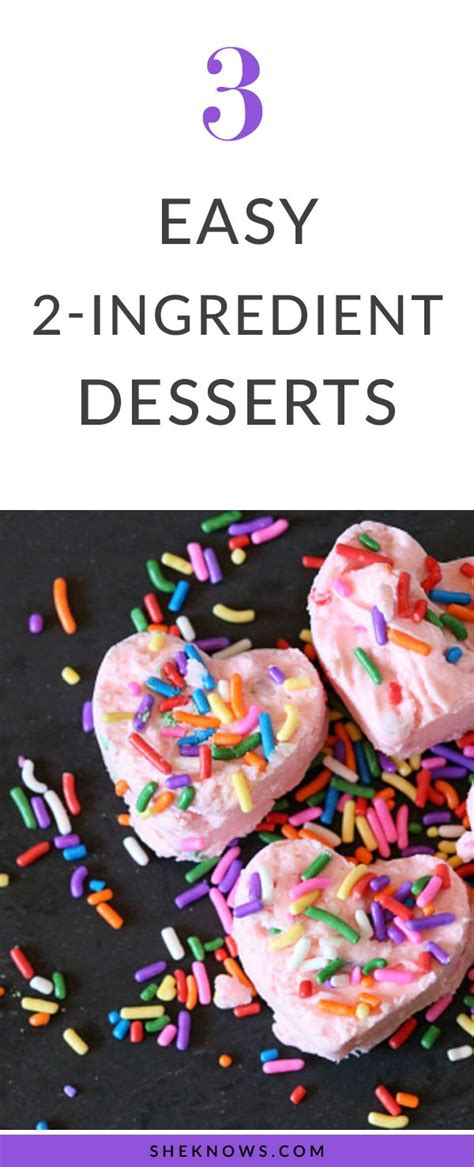 these desserts only have 2 ingredients and they re totally amazing