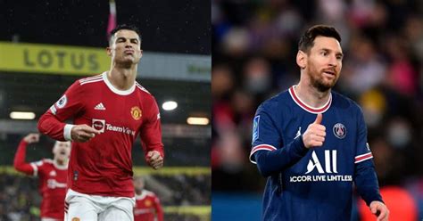 Messi 30 Beats Ronaldo 7 Psg Star Surpasses Man United Icons