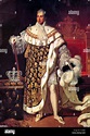 Portrait of Charles X of France in coronation robes - Robert LefEvre ...