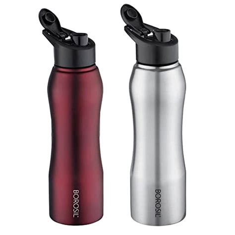 Borosil Grip N Sip 750 Stainless Steel Bottle Corporate T