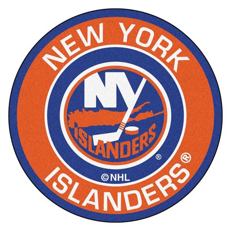 Complete coverage of the new york islanders with the latest news, scores, schedule and analysis from newsday. New York Islanders Logo Roundel Mat - 27"