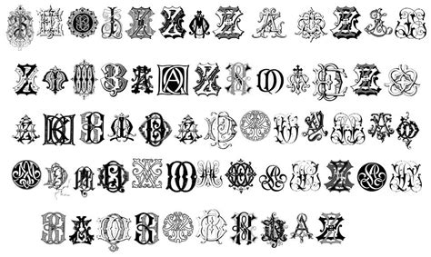 Intellecta Monograms Random Samples Eight Font By Intellecta Design