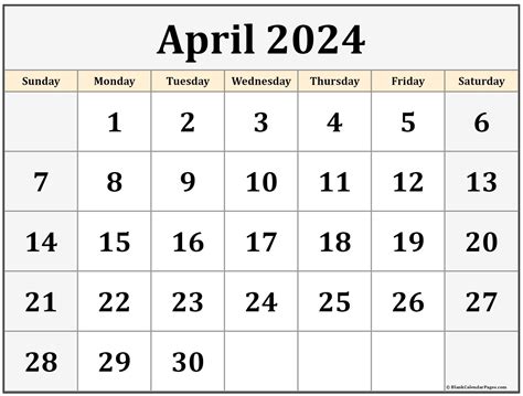 Free Printable April Calendar 2022 With Holidays In Pdf Riset