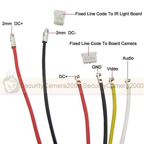 5 Wire Security Camera Wiring Diagram