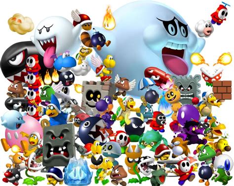 All Mario Enemies Names
