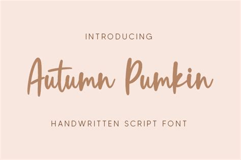 Autumn Pumkin Font