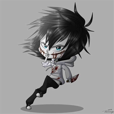 Jeff The Killer Anime Drawing