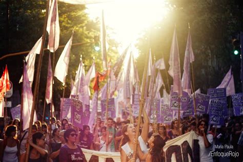 Argentina National Demonstration Against Femicides