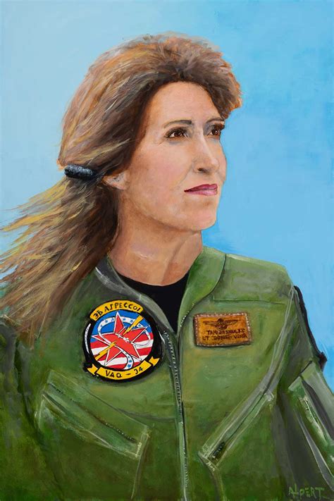 Hero Pilot Portrait Of Tammie Jo Shults Steve Alpert Art