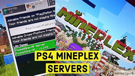 How To Get Mineplex Servers On Minecraft Ps4 Bedrock Edition Early