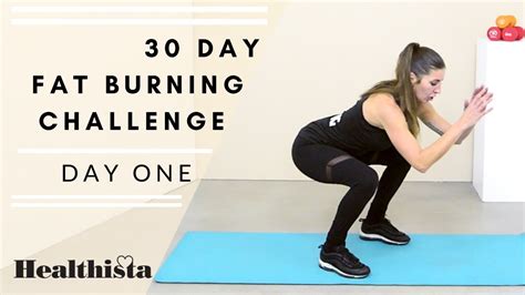 30 Day Fat Burning Home Workout Challenge Day One Youtube