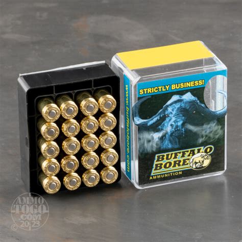 10mm Auto Jacketed Hollow Point Jhp Ammo For Sale By Buffalo Bore 20 Rounds