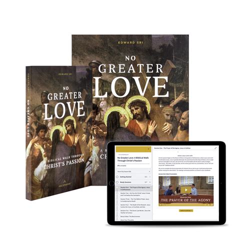 No Greater Love Study Set With Digital Access Ascension