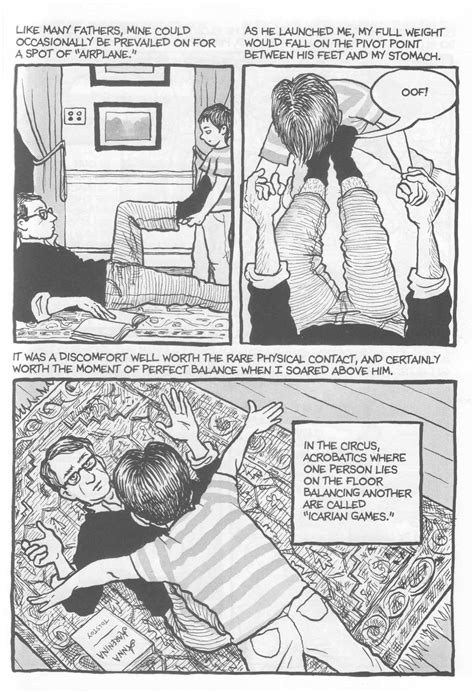 Prevailed Upon Icarian Games From Fun Home Alison Bechdel Fun Home Musical Fun Comics