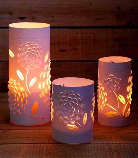 😍 Beautiful Diy 3d Paper Lanterns Super Easy Colored And Non Colored