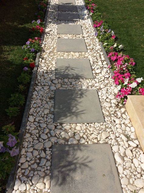 20 Inexpensive Easy Gravel Paths Walkway And Stepping Stones Ideas For